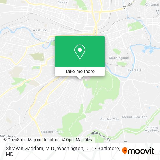 Shravan Gaddam, M.D. map