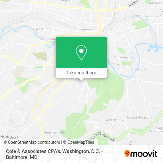 Cole & Associates CPA's map