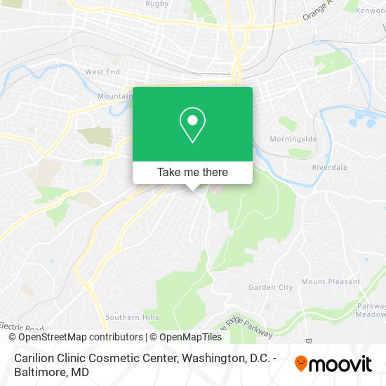 Carilion Clinic Cosmetic Center map