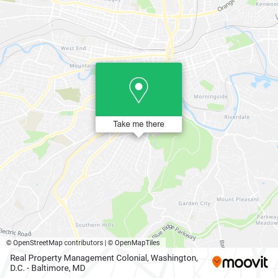 Real Property Management Colonial map