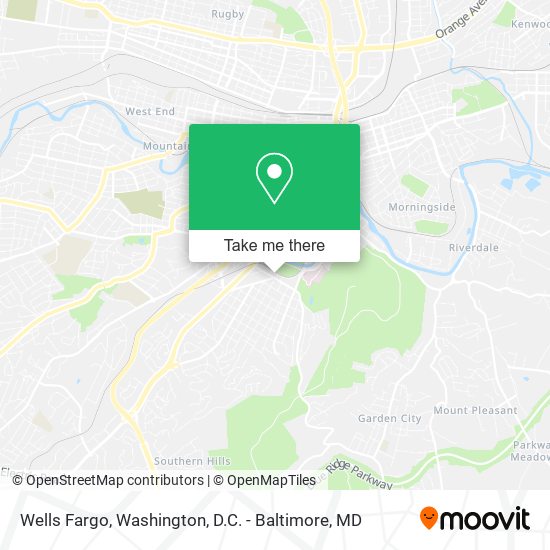 Wells Fargo map