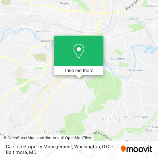 Carilion Property Management map