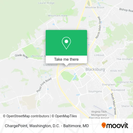 ChargePoint map