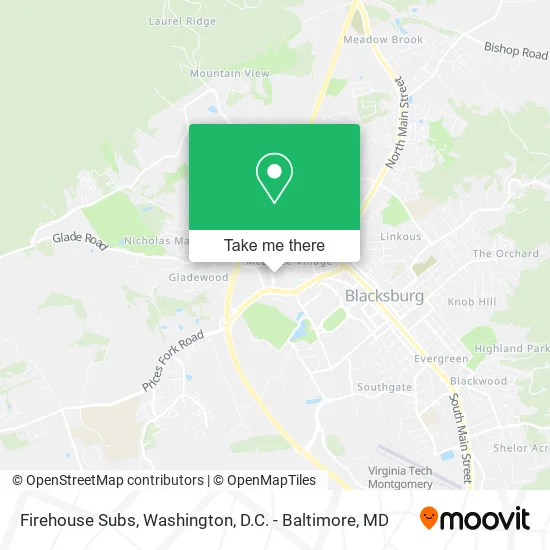 Mapa de Firehouse Subs