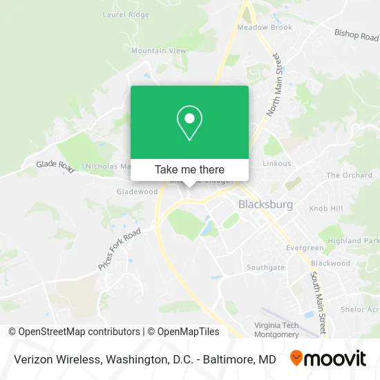 Verizon Wireless map