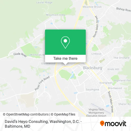 David's Heyo Consulting map