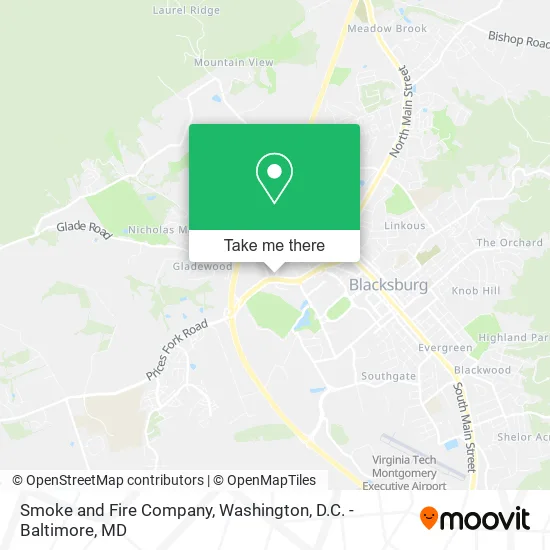 Smoke and Fire Company map