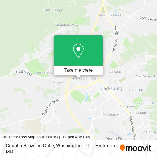 Mapa de Gaucho Brazilian Grille