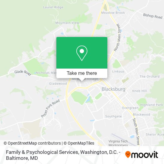 Mapa de Family & Psychological Services
