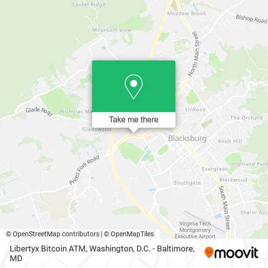 Libertyx Bitcoin ATM map