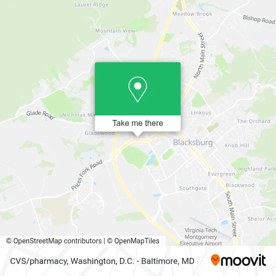 CVS/pharmacy map
