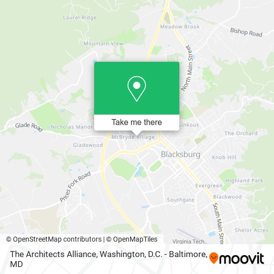 Mapa de The Architects Alliance
