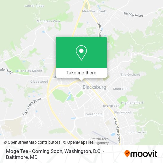 Moge Tee - Coming Soon map