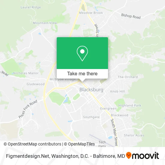 Figmentdesign.Net map
