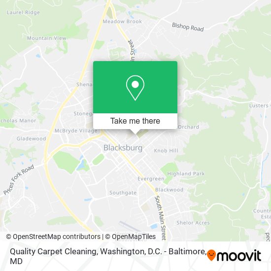 Mapa de Quality Carpet Cleaning