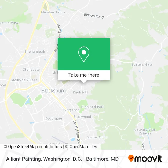 Alliant Painting map