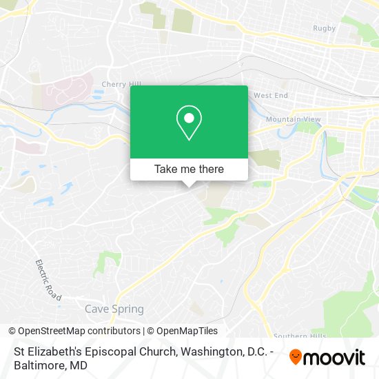 Mapa de St Elizabeth's Episcopal Church