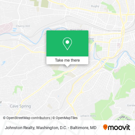 Johnston Realty map