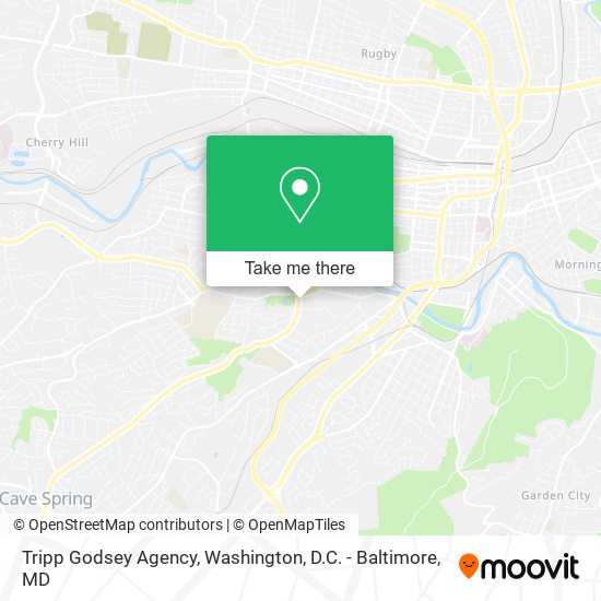 Tripp Godsey Agency map