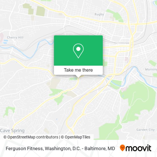 Ferguson Fitness map