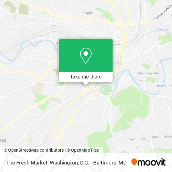 The Fresh Market map