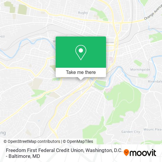 Freedom First Federal Credit Union map