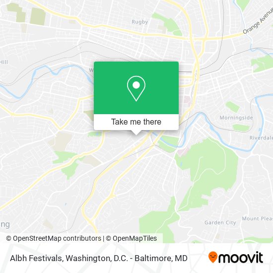 Albh Festivals map