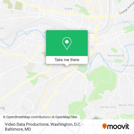 Video Data Productions map