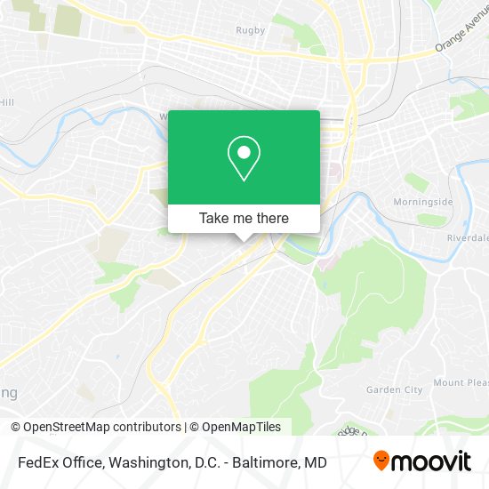 FedEx Office map