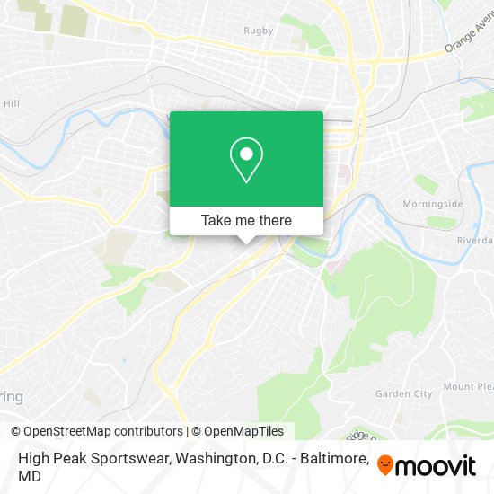 High Peak Sportswear map