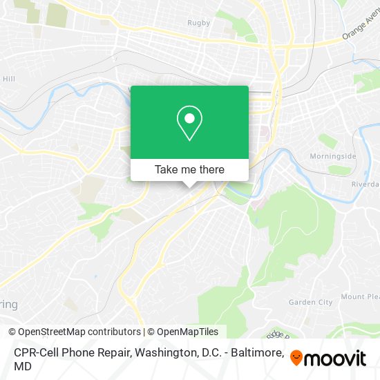CPR-Cell Phone Repair map