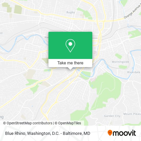 Blue Rhino map