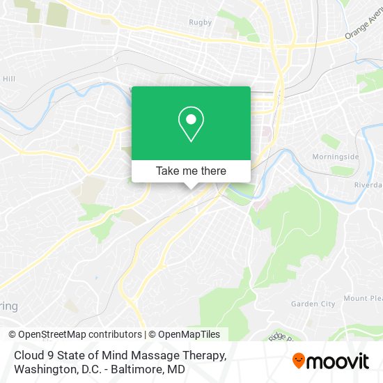 Mapa de Cloud 9 State of Mind Massage Therapy