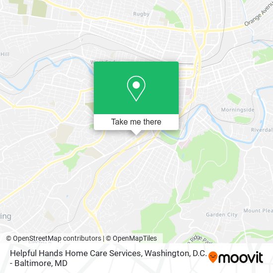 Helpful Hands Home Care Services map