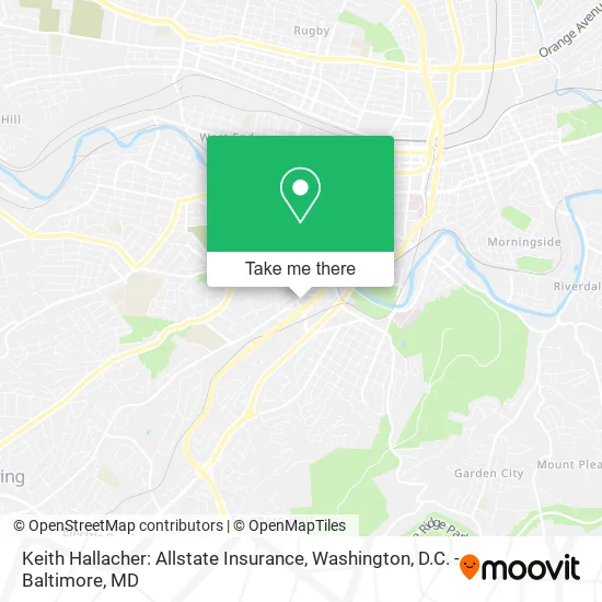 Keith Hallacher: Allstate Insurance map