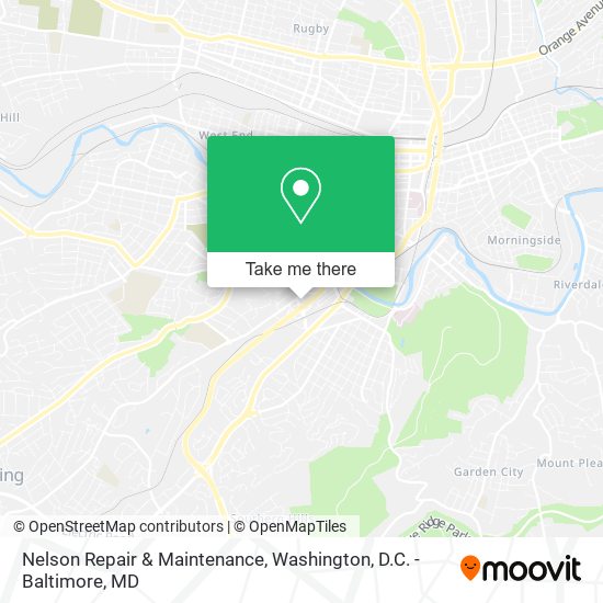 Mapa de Nelson Repair & Maintenance