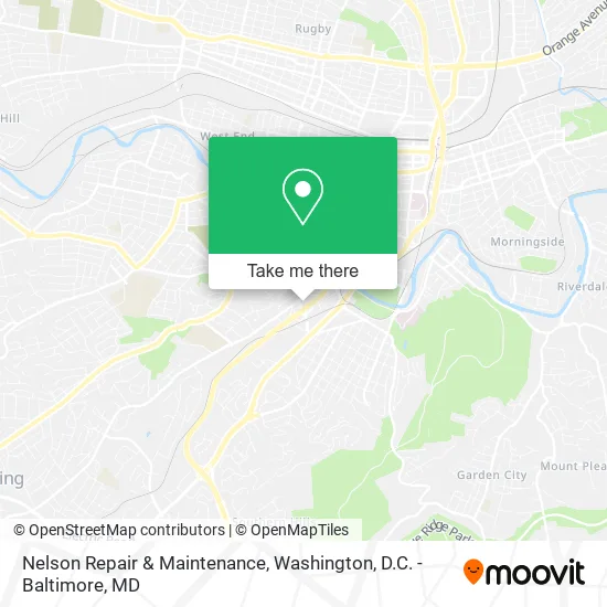 Nelson Repair & Maintenance map