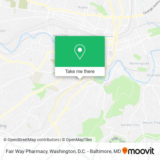 Fair Way Pharmacy map