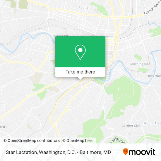 Mapa de Star Lactation