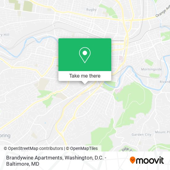 Brandywine Apartments map