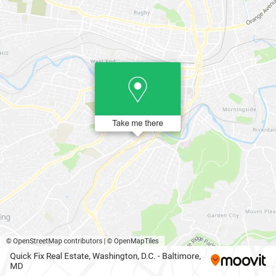Quick Fix Real Estate map