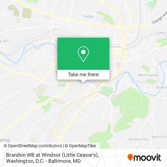 Brandon WB at Windsor (Little Ceasar's) map