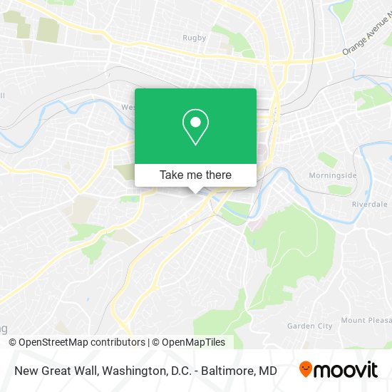 New Great Wall map