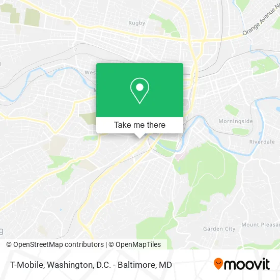 T-Mobile map