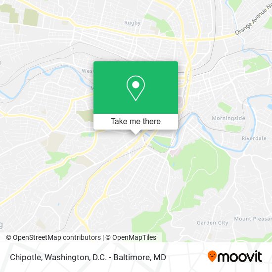 Chipotle map
