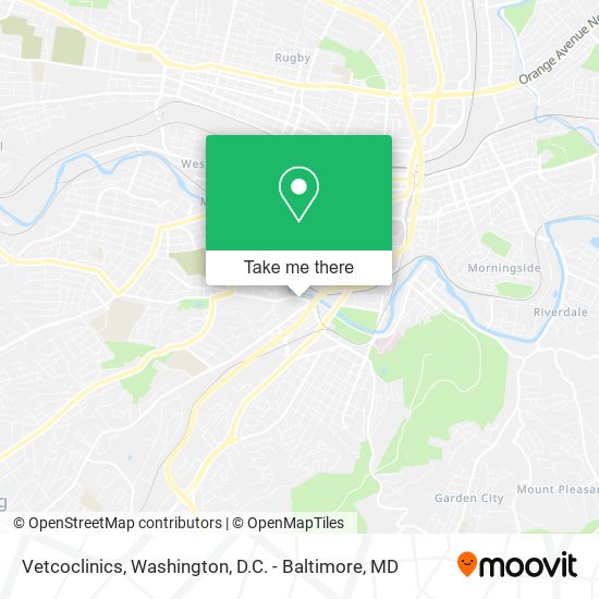 Vetcoclinics map