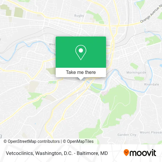 Vetcoclinics map