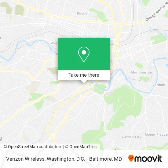 Verizon Wireless map