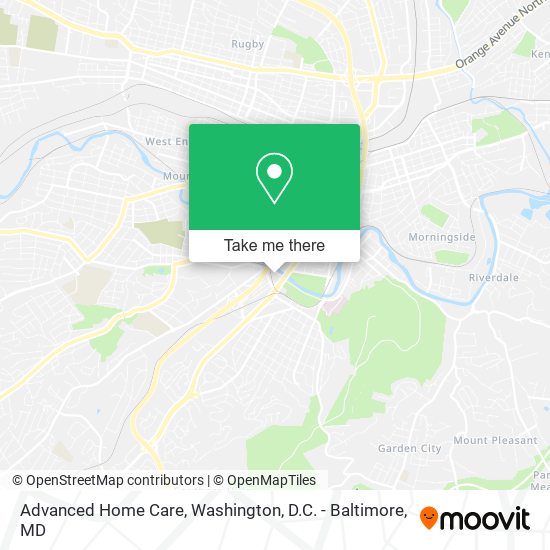 Mapa de Advanced Home Care