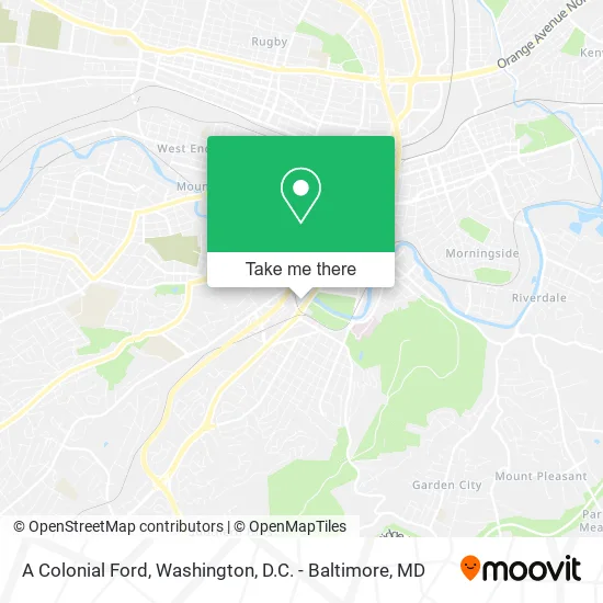 A Colonial Ford map